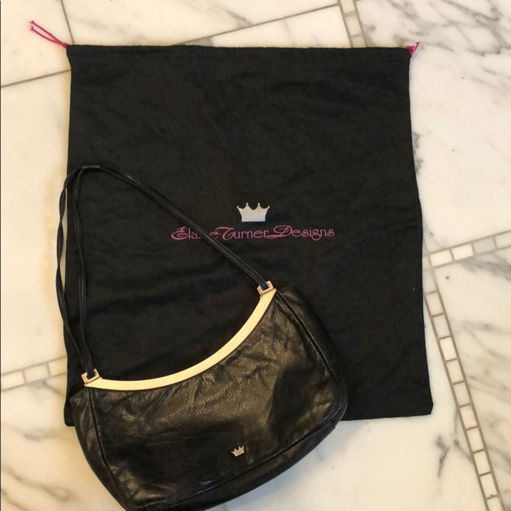 Elaine Turner leather bag.
